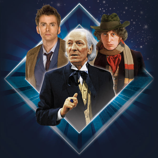 First, Fourth and Tenth Doctors
