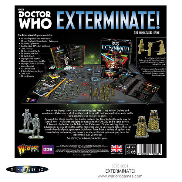 Exterminate! - The Miniatures Game - Doctor Who Into the Time Vortex