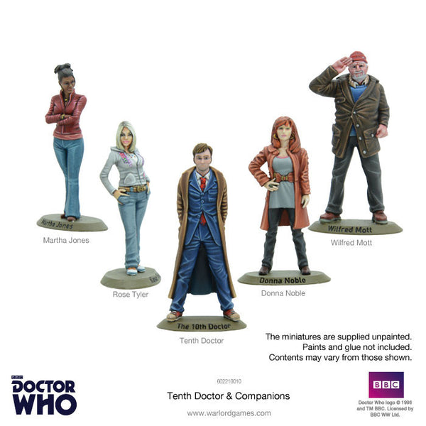 Tenth Doctor and Companions Set