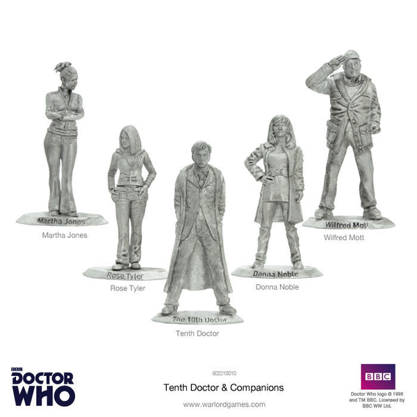 Tenth Doctor and Companions Set
