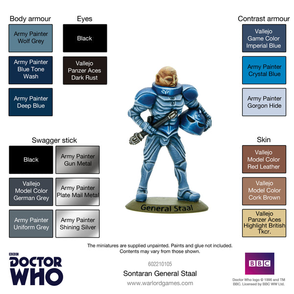 Sontaran General Staal