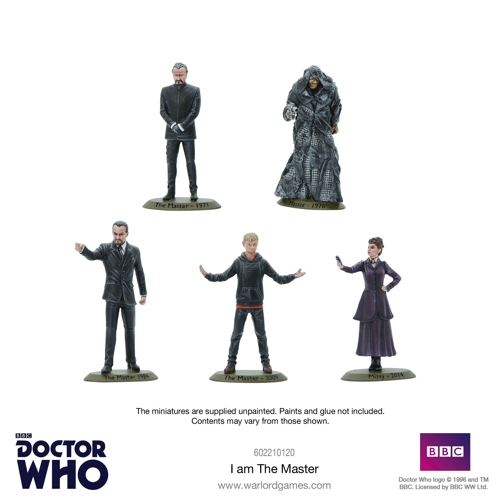 I am The Master - Doctor Who Into the Time Vortex