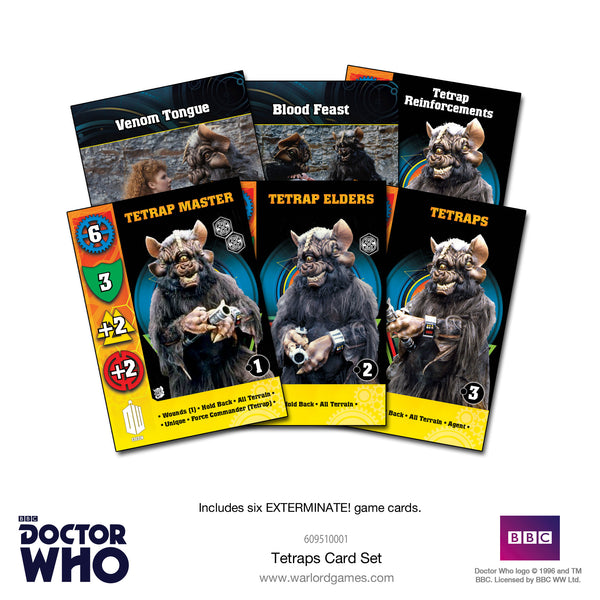 Tetraps Card Set