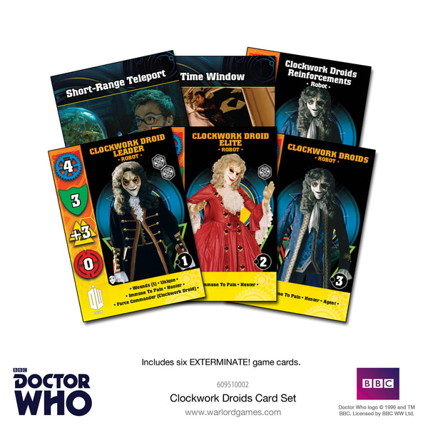 Clockwork Droids Card Set