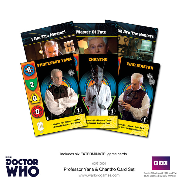 Professor Yana & Chantho Card Set