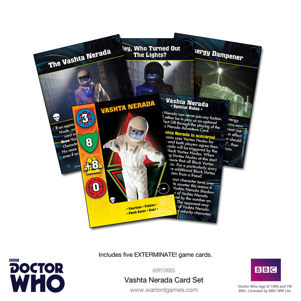 Vashta Nerada Card Set
