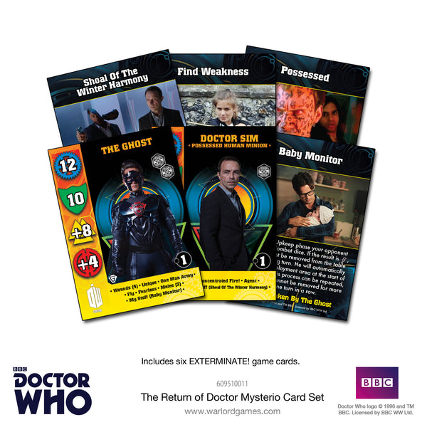Doctor Mysterio Card Set