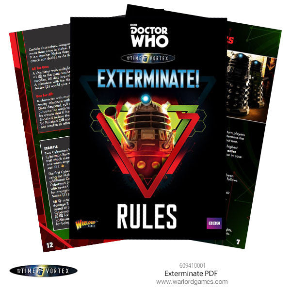Exterminate! - The Miniatures Game - Doctor Who Into the Time Vortex